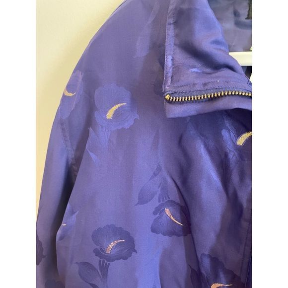 Vintage Abvien 100% Silk gold fleck Jacket - Picture 4 of 4